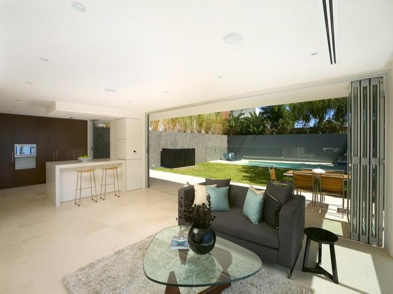 contemporary style living room