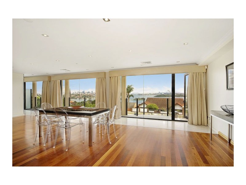 contemporary style dining room