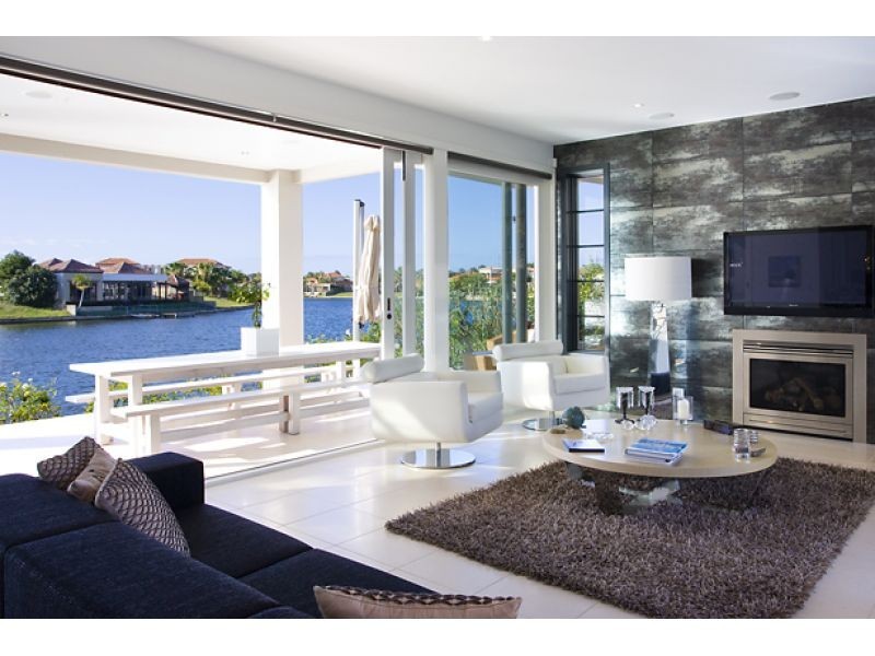 contemporary style living room