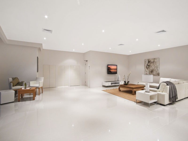 contemporary style living room